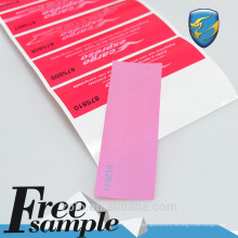 Kundenspezifisches Druckpapier-Sicherheitsetikett für Fast-Food-Verpackungen
